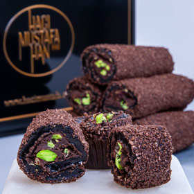 Antep Fıstıklı Browni Lokum Küçük Paket 300g - 1