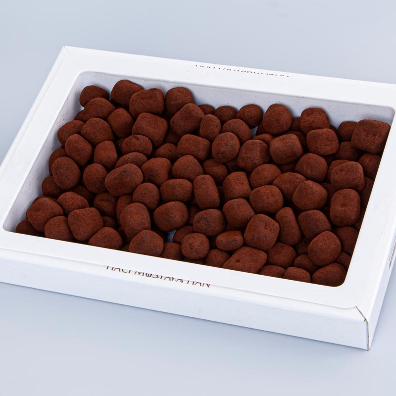 Çifte Kavrulmuş Kahveli Çikolatalı Lokum Küçük Paket 400g - 3