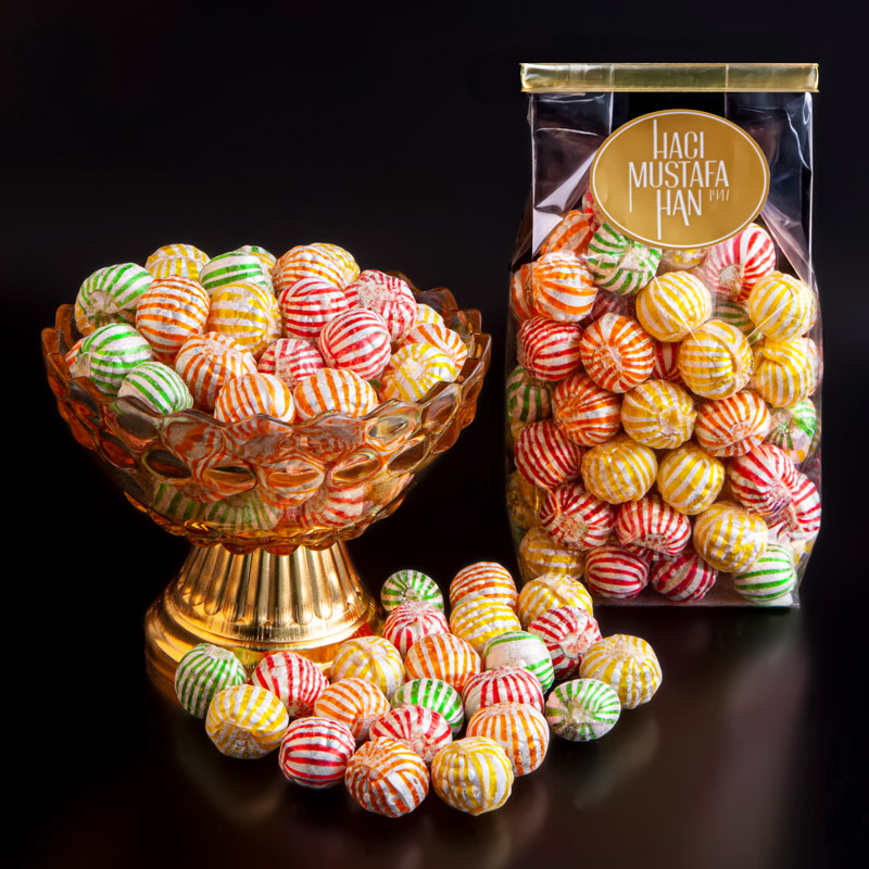 Çizgili Bonbon Akide Şekeri 250g - 1