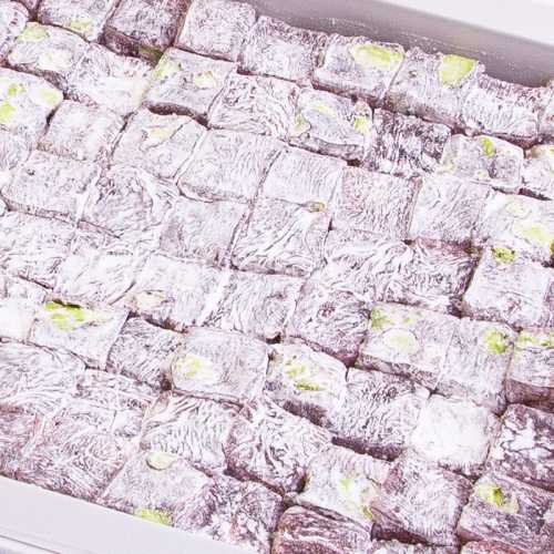 Doppelt geröstete Granatapfel-Pistazien Turkish Delight Medium Packung 850g - 2