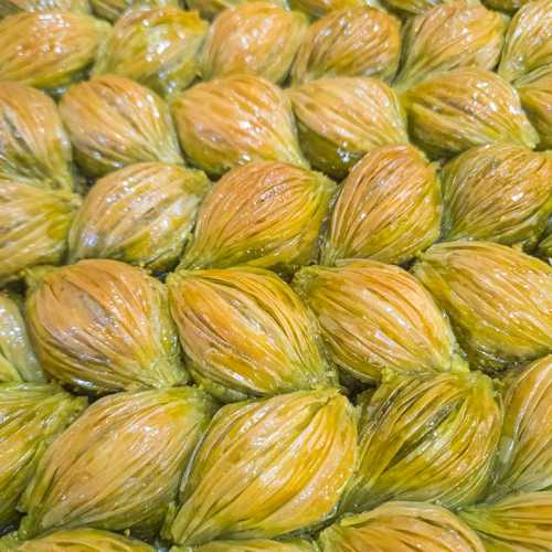 Fıstıklı Midye Baklava 500g - 4