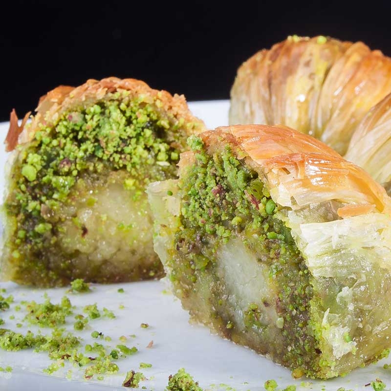 Fıstıklı Midye Baklava 500g - 3