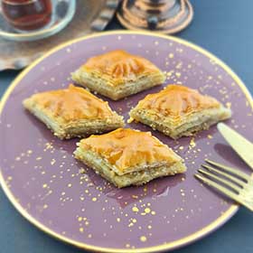 Hausgemachtes Baklava - Mit Walnuss 500g - 3