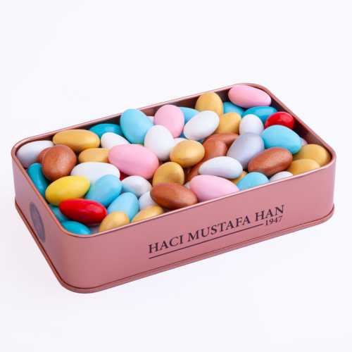 Mixed Almond Dragee Tin Box 400g - 3