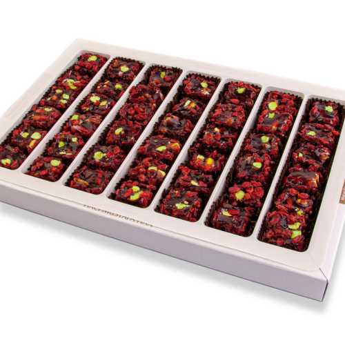 Рахат-лукум из ягод Зерешк с Гранатом и фисташками Средняя упаковка 630 г - 3