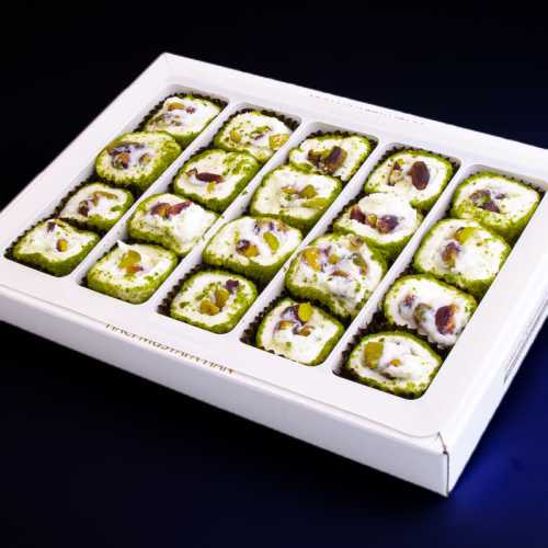 Special Pistachio Manda Cream Turkish Delight Small Pack 300g - 3