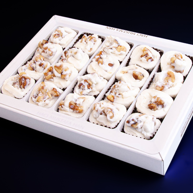 Sultan Manda Turkish Delight with Cream and Walnut Small Pack 300g - 3