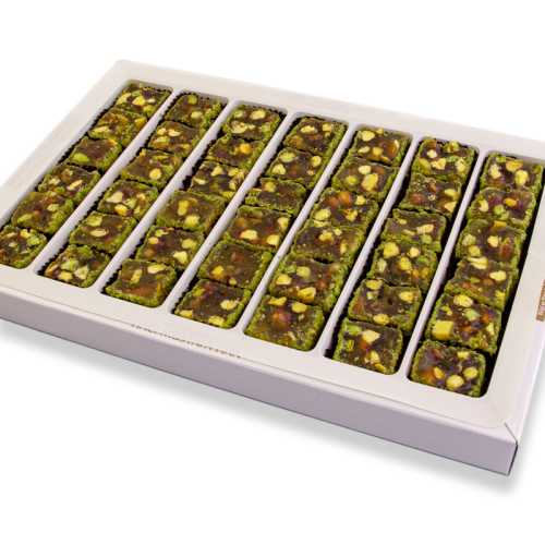 Turkish Delight with Honey and Pistachio Medium Pack 630g - 3