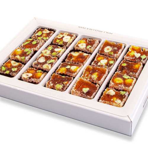 Turkish Delight with Orange Hazelnut and Pistachio Small Pack 300g - 3