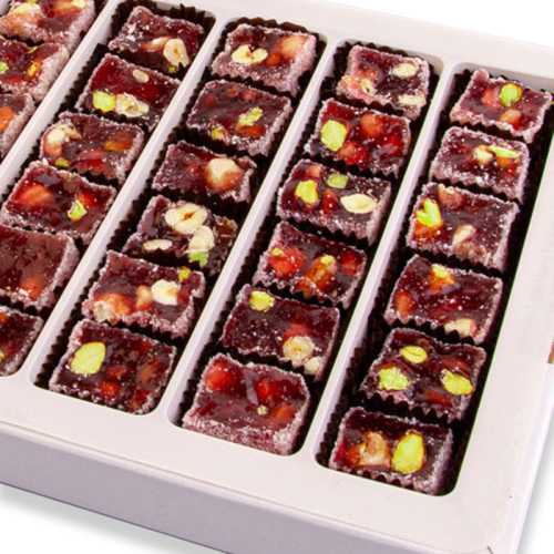 Turkish Delight with Pomegranate, Hazelnut and Pistachio Medium Pack 630g - 2