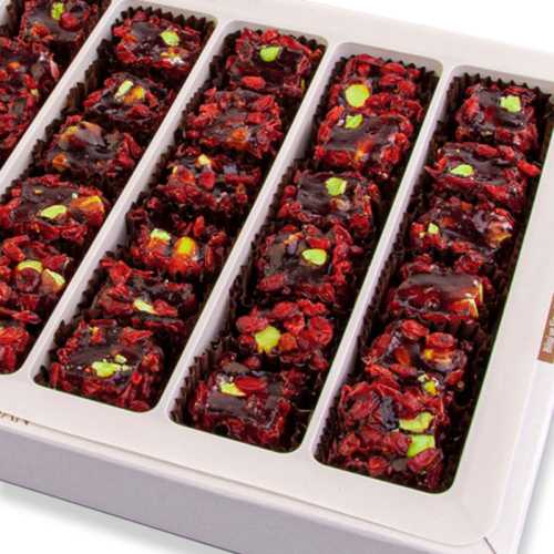 Zereshk Berry Turkish Delight with Pomegranate and Pistachio Medium Pack 630g - 2